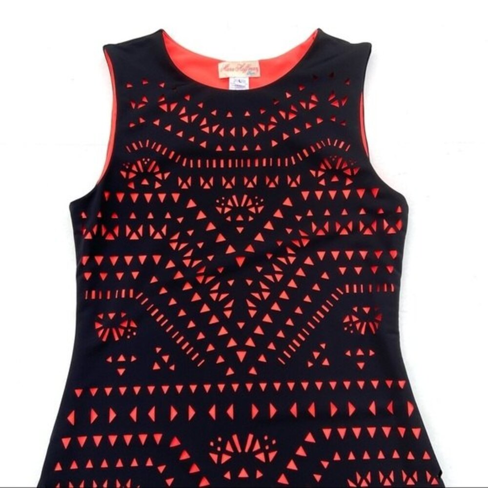 Mara Hoffman Swim Laser Cut Swim Mini Dress NWOT L - Picture 5 of 13